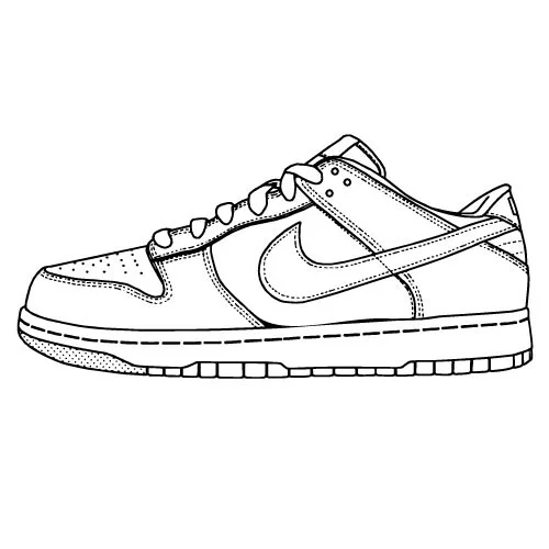 Sneaker vector graphics