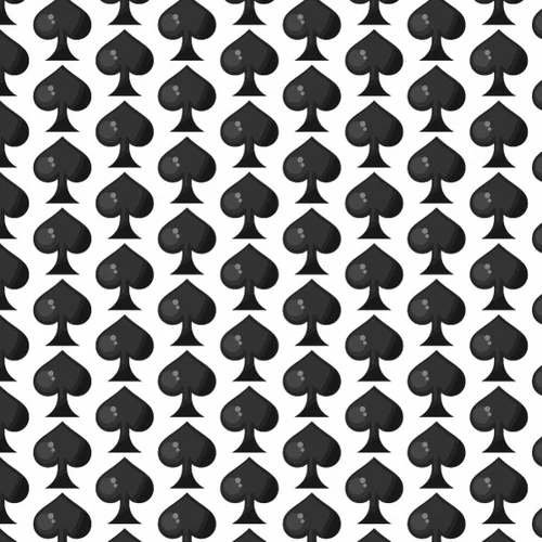 Spades seamless pattern 2