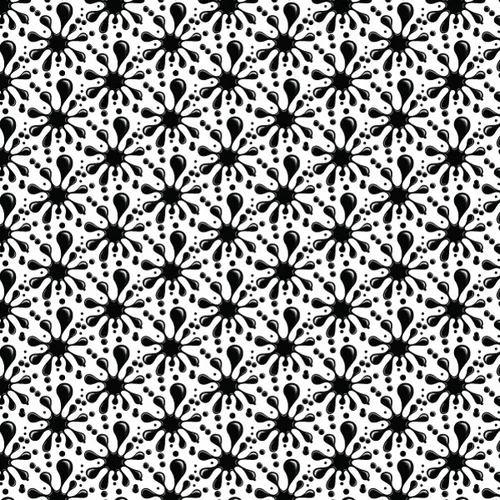 Ink splash seamless pattern