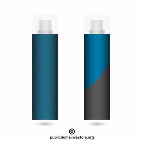 Spray bottles vector clip art