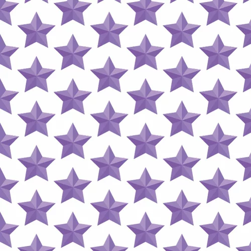 Purple stars seamless pattern