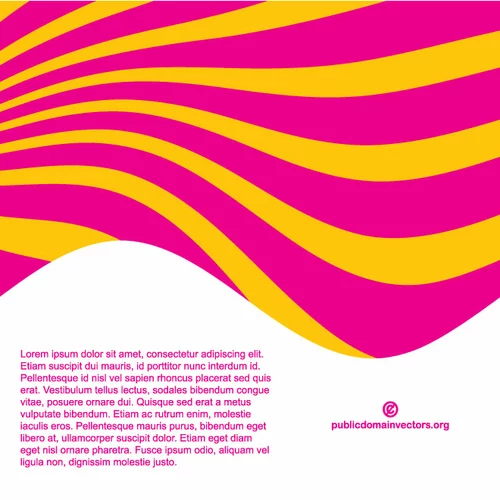 Abstract brochure design