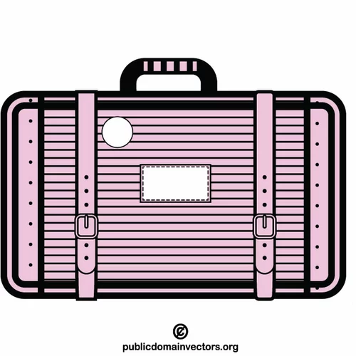 Pink suitcase