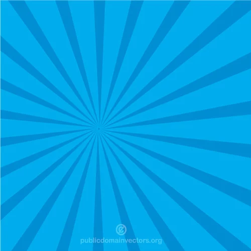 Blue sunbeams vector background