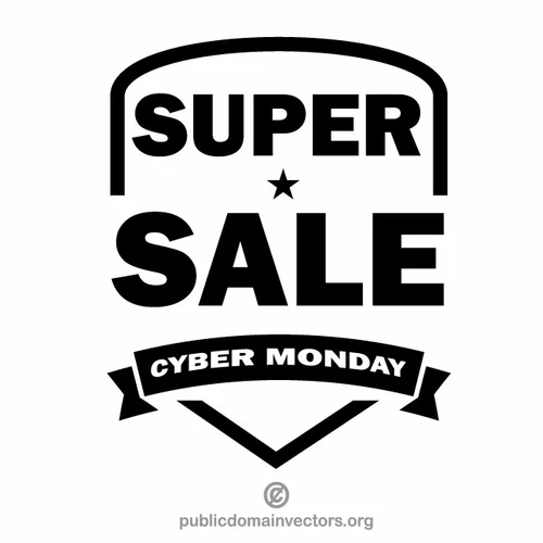 Super sale on Cyber Monday