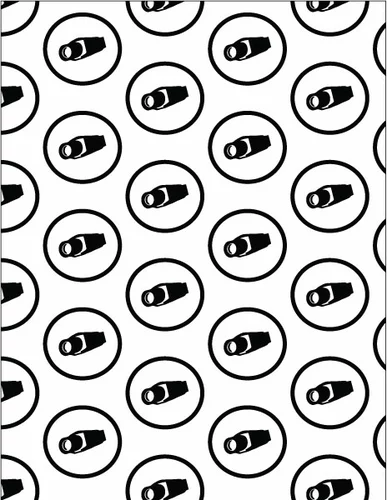 Surveillance seamless pattern