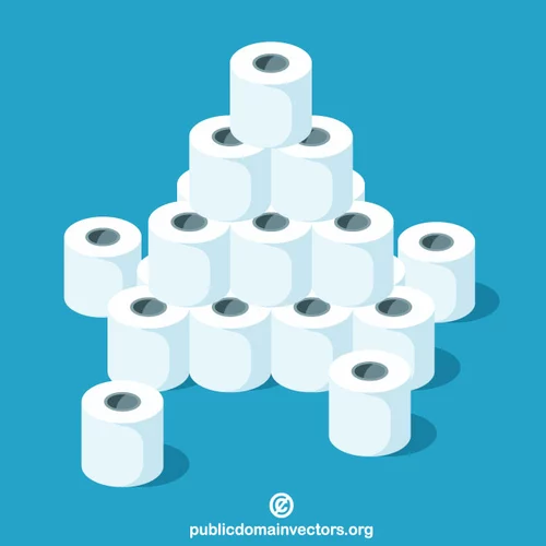 Toilet paper rolls