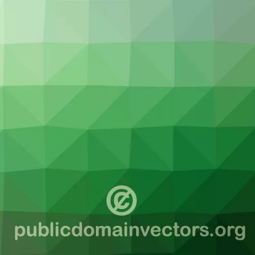 Green polygonal vector pattern