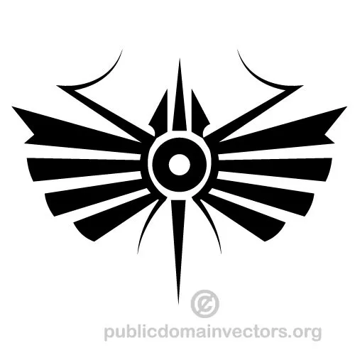 Tribal vector drawing