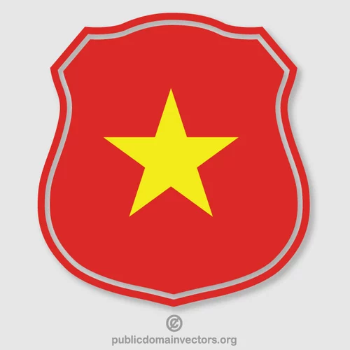 Vietnam flag coat of arms