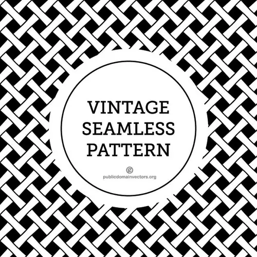 Black and white seamless pattern