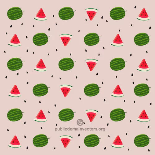 Watermelon fruit background