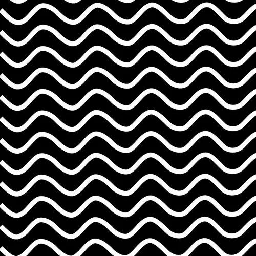 White wavy lines