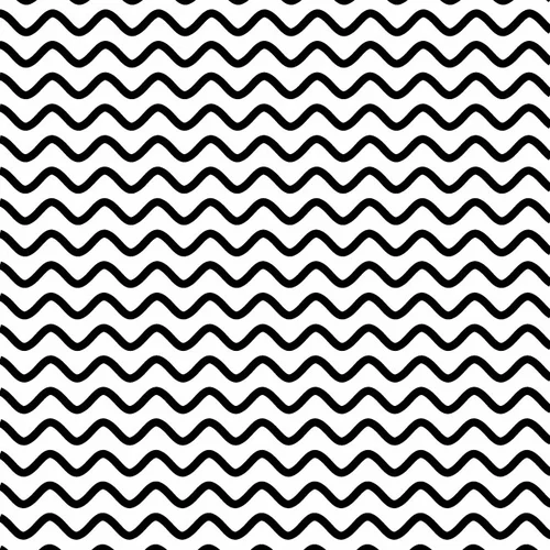 Wavy lines horizontal