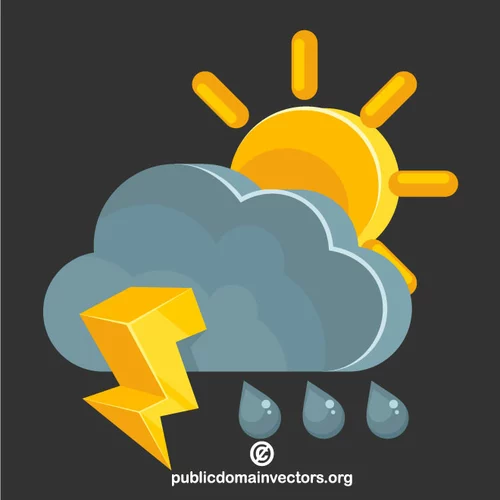 Weather forecast symbol | Creativevectors.org