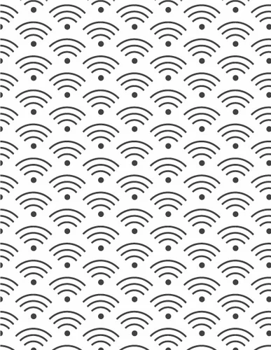 Wi-Fi seamless pattern