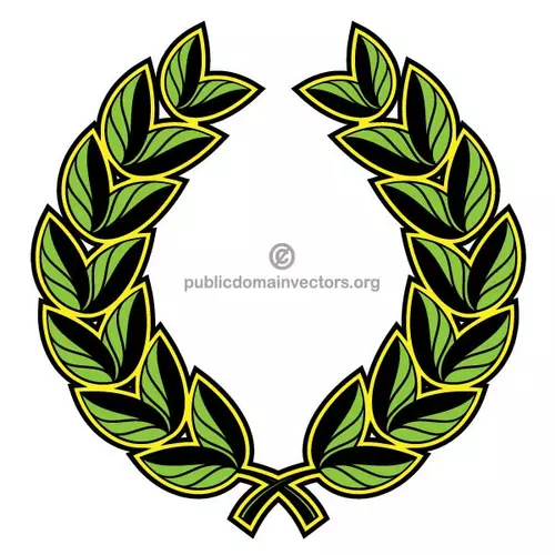 Wreath clip art image