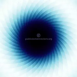 Dark blue swirling shape vector