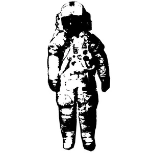 Astronaut vector graphics