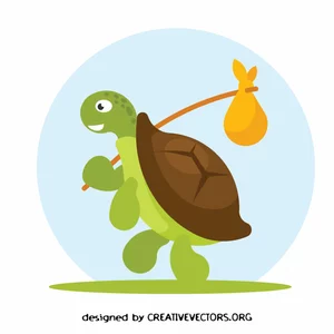 Cartoon turtle