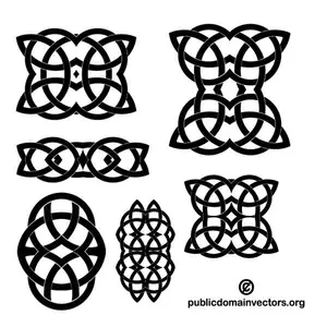 Celtic knots vector pack