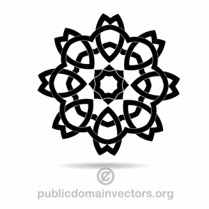 Celtic knot vector image