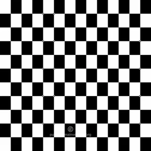 Black and white checkered pattern