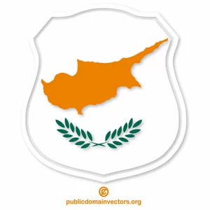 Cyprus flag coat of arms