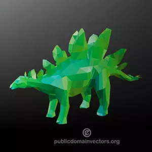 Green dinosaur