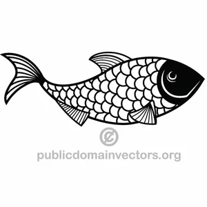 Fish vector image
