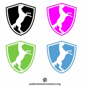 Horse logotype concept