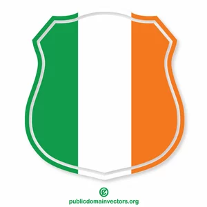 Irish heraldic shield