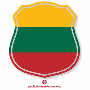 Lithuanian flag emblem