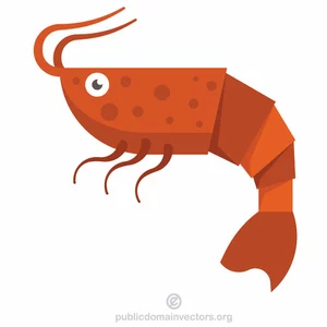 Shrimp vector graphics