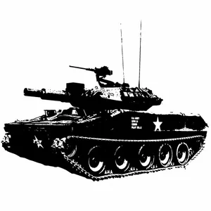 Tank vector clip art